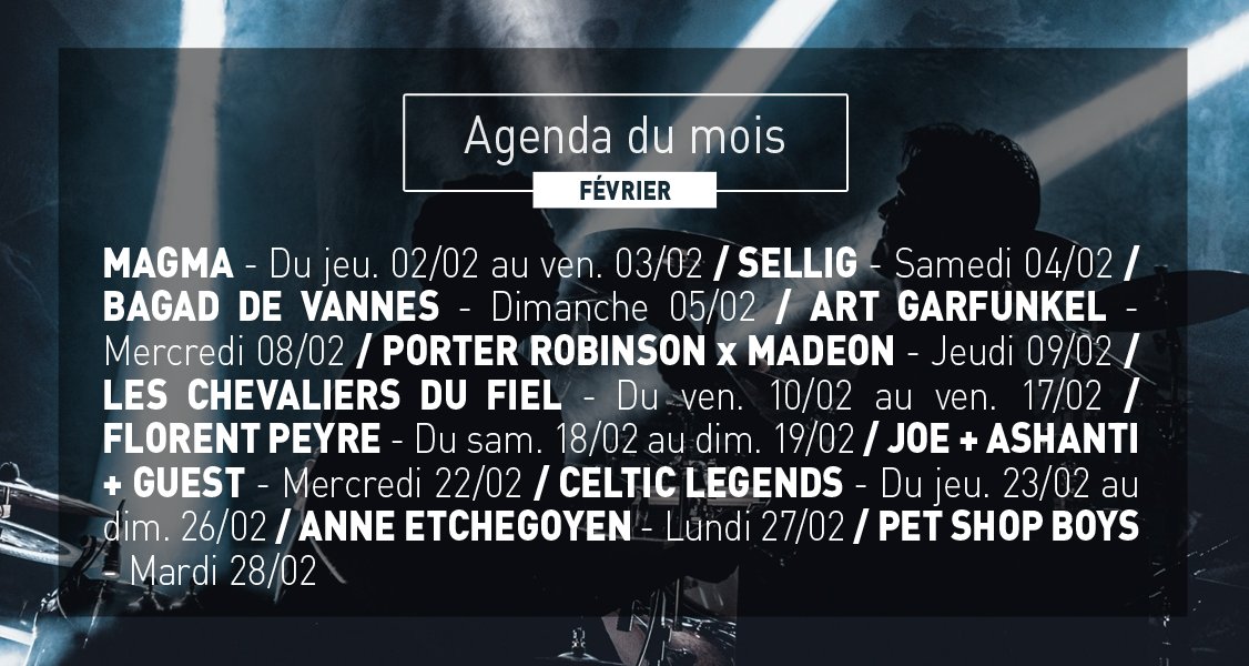 OLYMPIAHALL's tweet photo. Ce mois-ci à l'Olympia : @MagmaOfficiel @porterrobinson
x @madeon @florentpeyreoff @petshopboys 😍

→ https://t.co/uzwLBrl6U9 https://t.co/Kga2WNqDuD