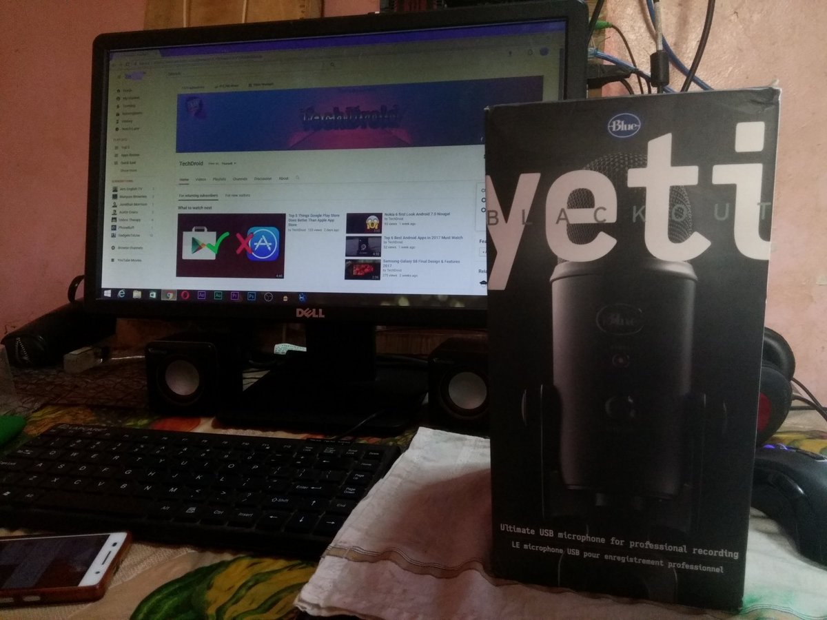 gireshahid33's tweet image. Youtube Gear Blue Yeti Blackout Edition! #Youtube #Tech #Techdroid #Blueyeti #