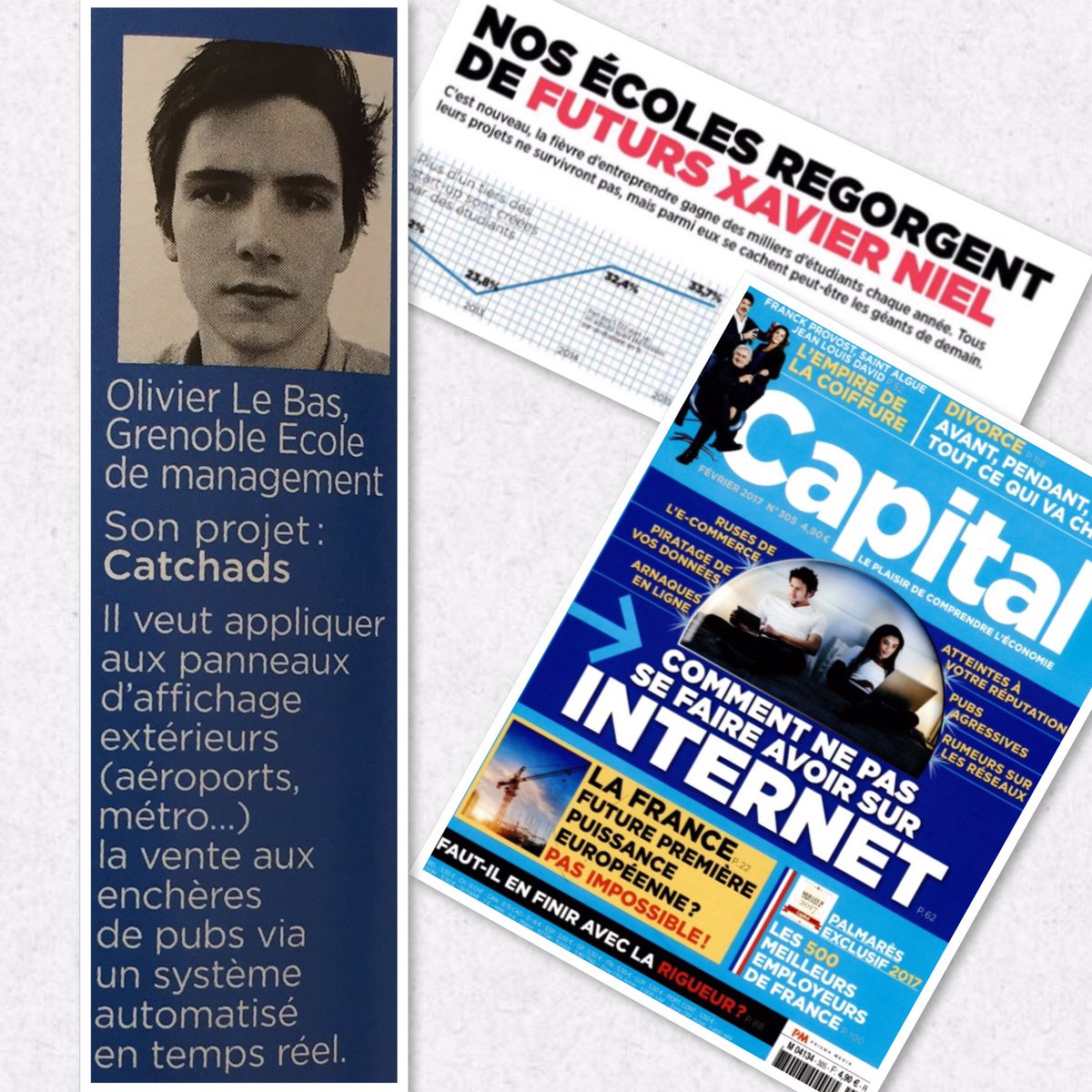 Bravo <a href="/OlivierLebas/">Olivier Le Bas</a> ! Étudiant du MS Digital Business Strategy <a href="/Grenoble_EM/">GEM - Alpine Business School</a> ! All the best !