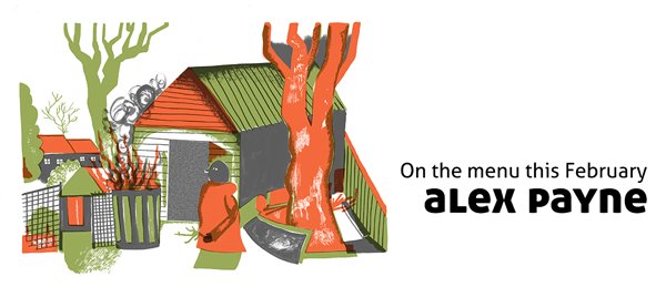 On the menu this month for Takeaway Art subscribers: Alex Payne &amp; his risoprinted illustrators of Jason Molina songs takeawayart.co.uk