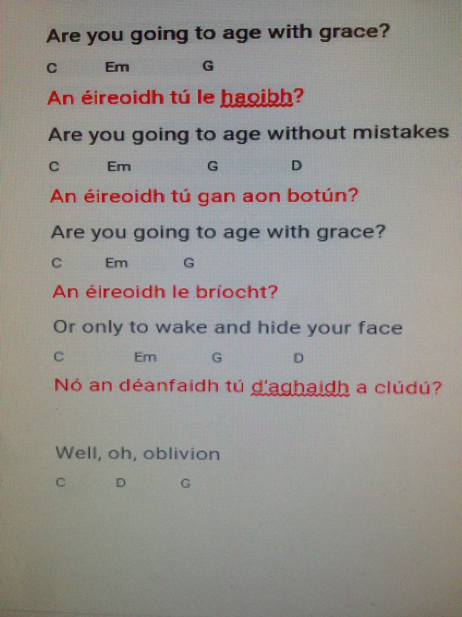 katietyty's tweet photo. @bastilledan tá do amhráin, 'Oblivion', astraithe go Gaeilge againn! #dushlan50 #dushlan #f152 #uimhir2 https://t.co/ayia0EtXAP