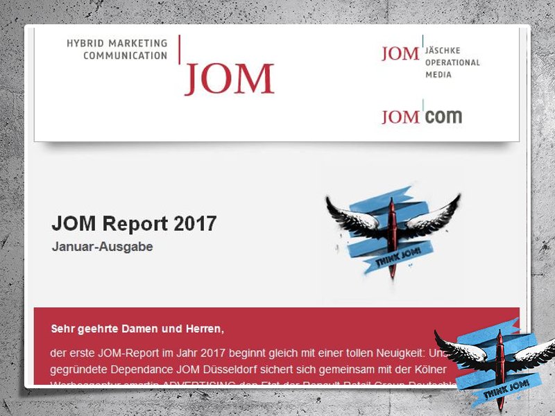 JOMGroup's tweet photo. Eine neue Ausgabe von unserem #JOM Report ist online: #Werbemarkt #VR #InfluencerMarketing #SocialMedia Viel Spaß! https://t.co/tFL6vjqQwU https://t.co/H8P8ctQfXj