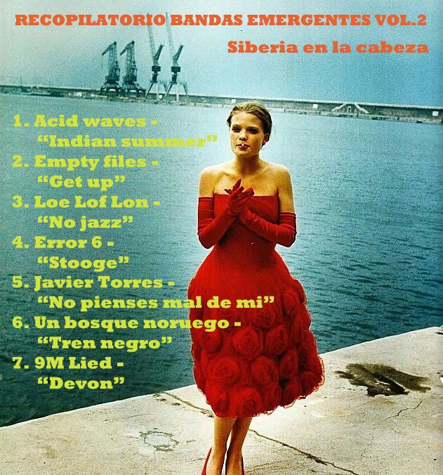 Siberiaencabeza's tweet photo. Presentamos el VOLUMEN 2 de bandas emergentes. https://t.co/4iTbXs4U9y @errorseis6 @unbosquenoruego @9MLied https://t.co/qXizXlBSxQ