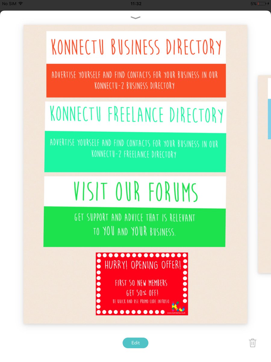 Come &amp; join us all new members get their #business marketed for #FREE on #socialmedia
#smallbusiness #SME #freelance konnectu.co.uk