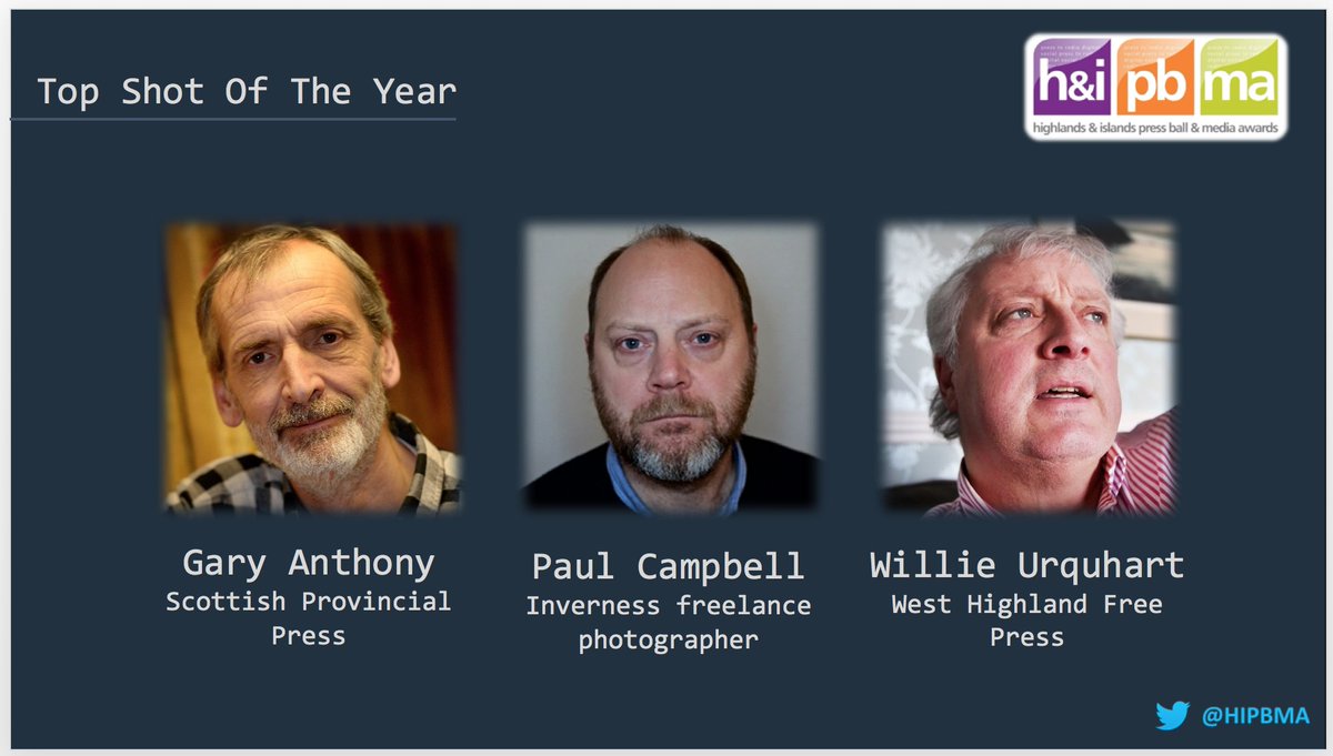 HIPBMA's tweet photo. Good luck to our @HIPBMA Top Shot of the Year finalists #GaryAnthony #SPP #PaulCampbell #WillieUrquhart @WHFP1 #PBMA17 https://t.co/HqZhavyysG
