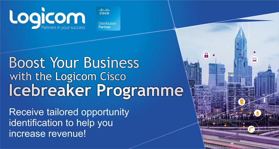 LogicomDisti's tweet photo. Discover how to reduce costs, minimize risks, maximize profitability &amp; more with Logicom #Cisco Icebreaker Programme https://t.co/cJVWWjtchm https://t.co/NCJrpTmifV