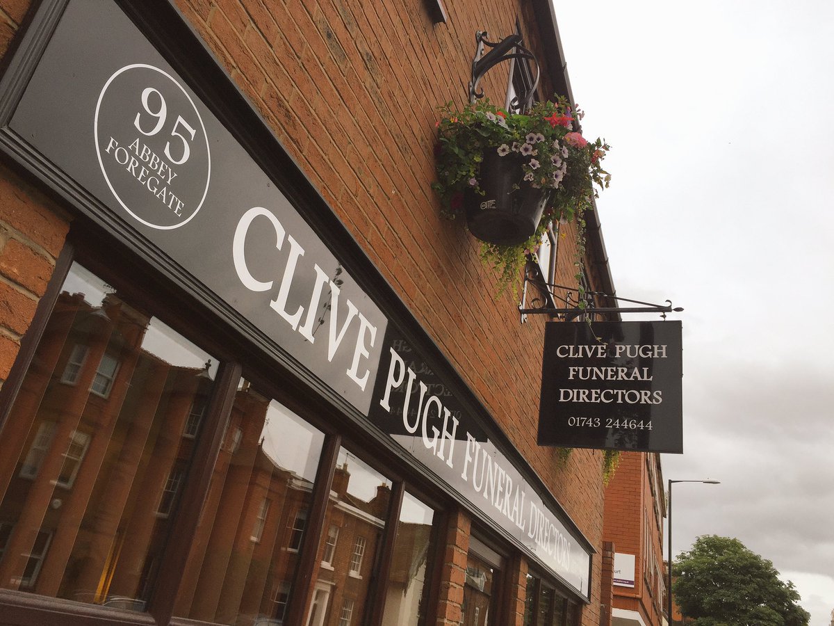 ClivePughDirect's tweet photo. Your #Local #Independent #FuneralDirectors Located close to #Emstrey #Crematorium #Shrewsbury "With you when it matters most". https://t.co/pnHsg3Od95