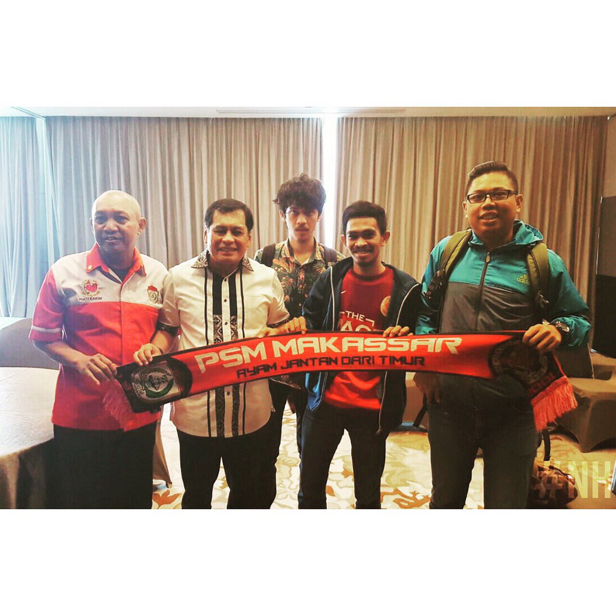 Selamat hari jadi @Maczman_Ori teruski' berkarya, tambah kreatif dan semakin kompakki' nah! #Nurdinhalid #TheMaczMan #B16Celebrations