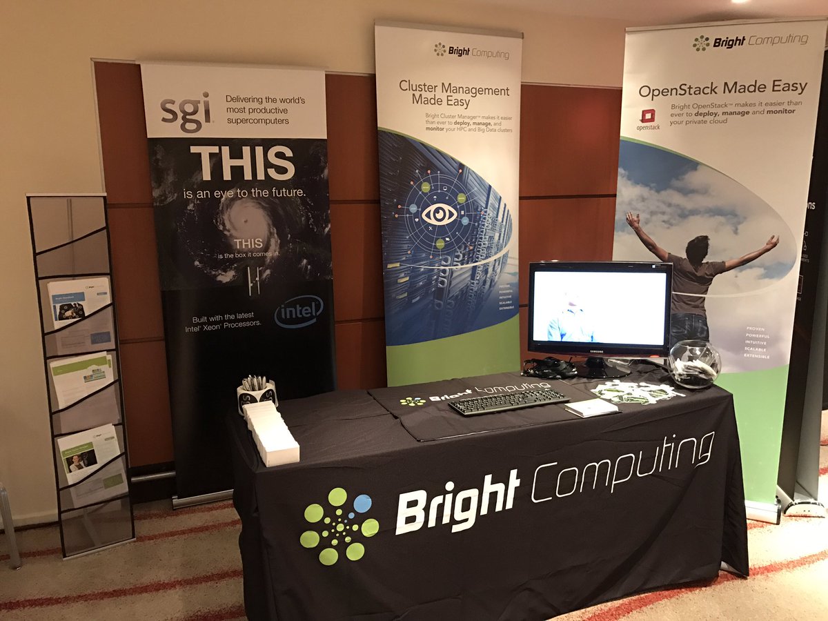 BrightEMEA's tweet photo. We are exhibiting at HPC &amp; Big Data today in London with our valued partners @sgi_corp #hpc #bigdata @GovNetUK #ukhpc https://t.co/wpZVqoHdo9