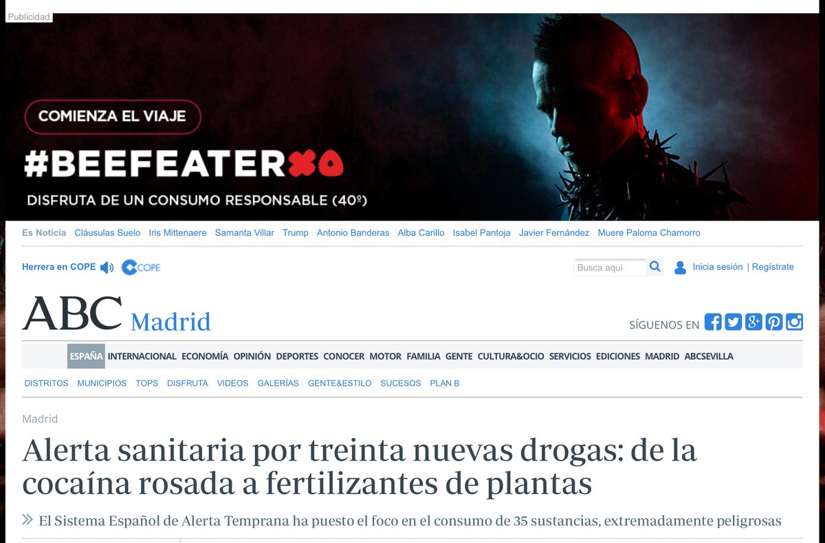 EC_es's tweet photo. Mientras una droga se anuncia, otras son usadas para buscar el sensacionalismo. https://t.co/daOb5Rf5p5 https://t.co/cCsfiFk3wM