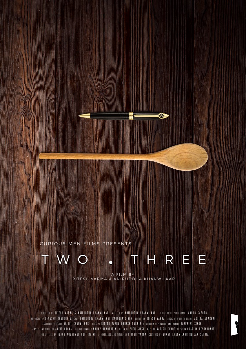 curiousmenfilms's tweet photo. Presenting before you is the Poster of our First Short Film, TWO.THREE
#shortfilm  #food #productionhouse #posterdesign #film https://t.co/zhs0l6qD4v