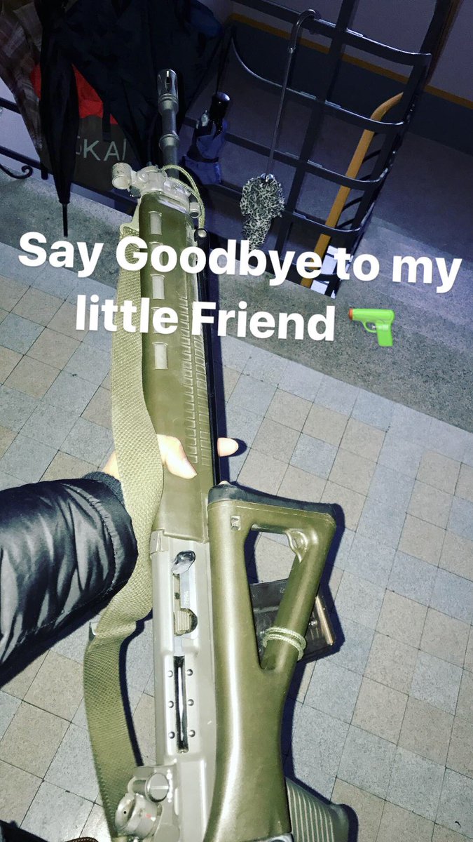 OAP's tweet image. Say goodbye to my little friend #ArmyOut ✌🏾