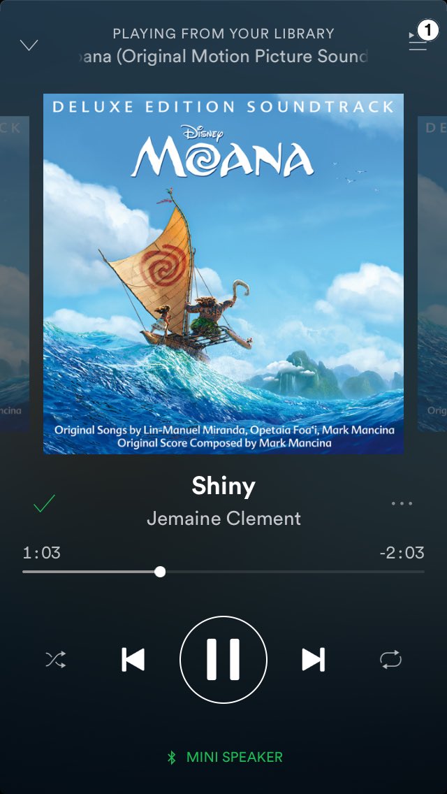 MarkHeadsAudio's tweet photo. Totally underrated villain song from Moana to kick start the morning #Imshiny https://t.co/mlEuM2RQfN