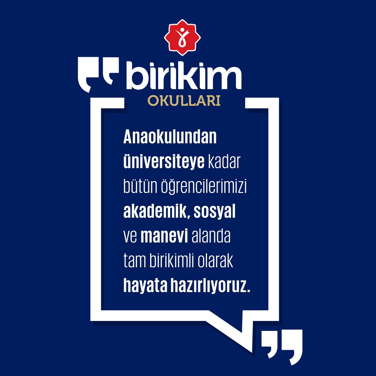 brkmokullari's tweet image. #Anaokulundan #üniversiteye kadar bütün #öğrencilerimizi #akademik, #sosyal ve #manevialanda tam #birikimli olarak #hayatahazırlıyoruz.