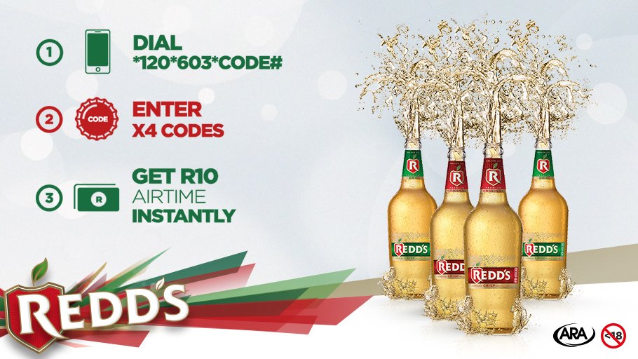 ReddsSA's tweet photo. Feb struggles 4 who? With REDD’s it’s Feb-NO-WORRY! For every 4th #ImpossibleToContain Ngud of REDD’s, U get R10 airtime instantly! Ts & Cs https://t.co/9t7EnFeA0q