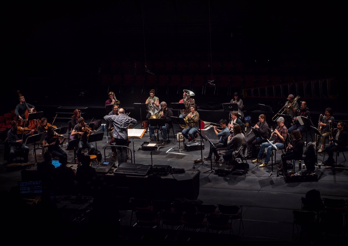 SALTartsdoc's tweet photo. More photos from our #Répons prep at @ucsdmusic! Come see it later today at 7pm in Mandeville! #Boulez #RFC #schickhappens https://t.co/A7zNXJiK9i