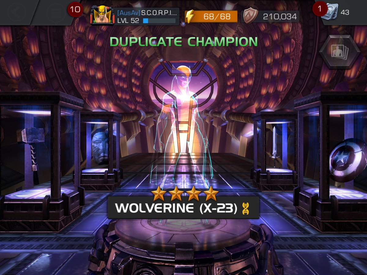 mcoc_scorpion's tweet photo. Awakened x-23 and took down rol ws with 516 and ended up with full health #marvelchampions @MarvelChampions https://t.co/m6GWc7QZAn