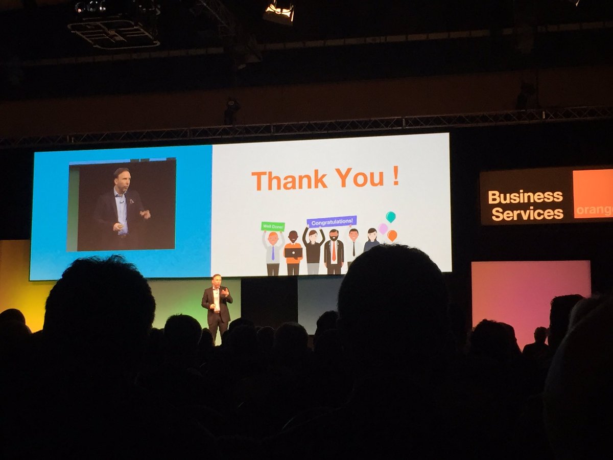 Great opening session from Quentin at <a href="/orangebusiness/">Orange Business</a> kick off, some big milestones in 2016, 2017 will be bigger &amp; better with <a href="/AVISPL_UK/">AVI-SPL UK</a>