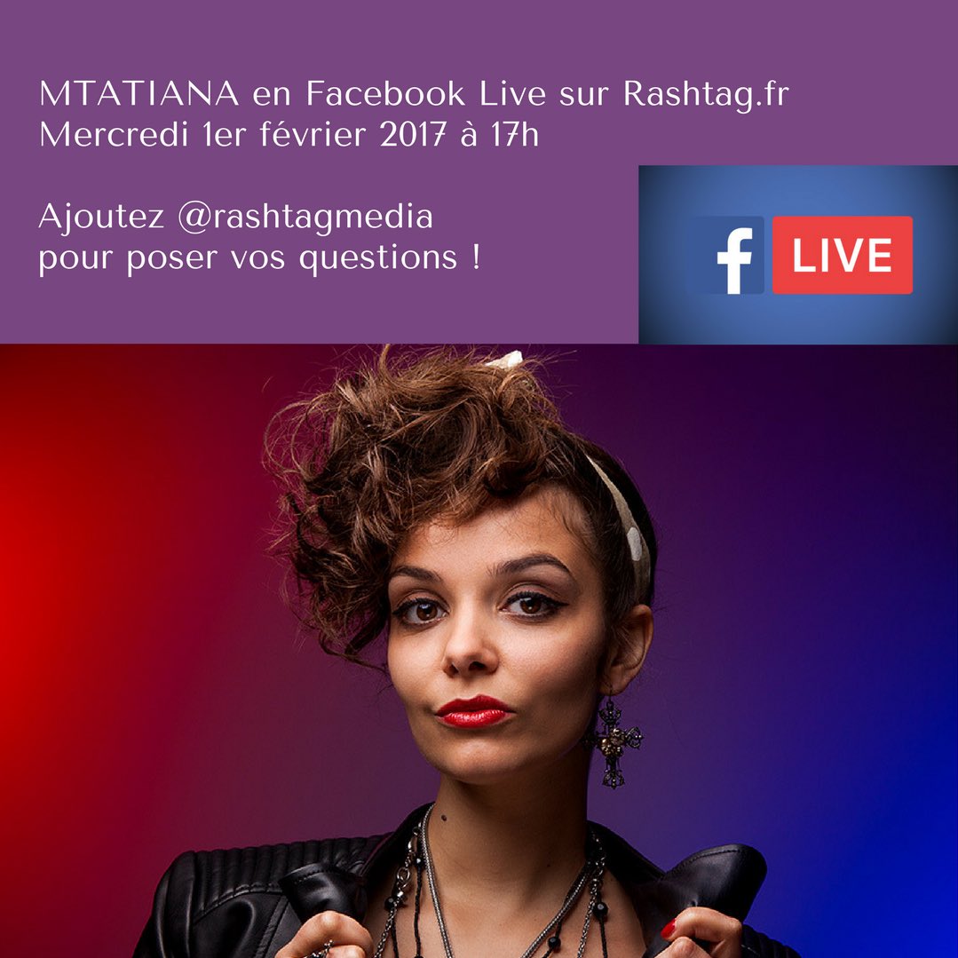 A 17h RDV avec <a href="/Rashtagmedia/">Rashtag</a> et <a href="/JulienPiraud/">S_Velidain</a> pour un facebooklive!