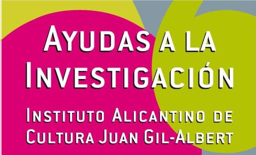 Resultado de imagen de ayudas investigacion instituto juan gil albert