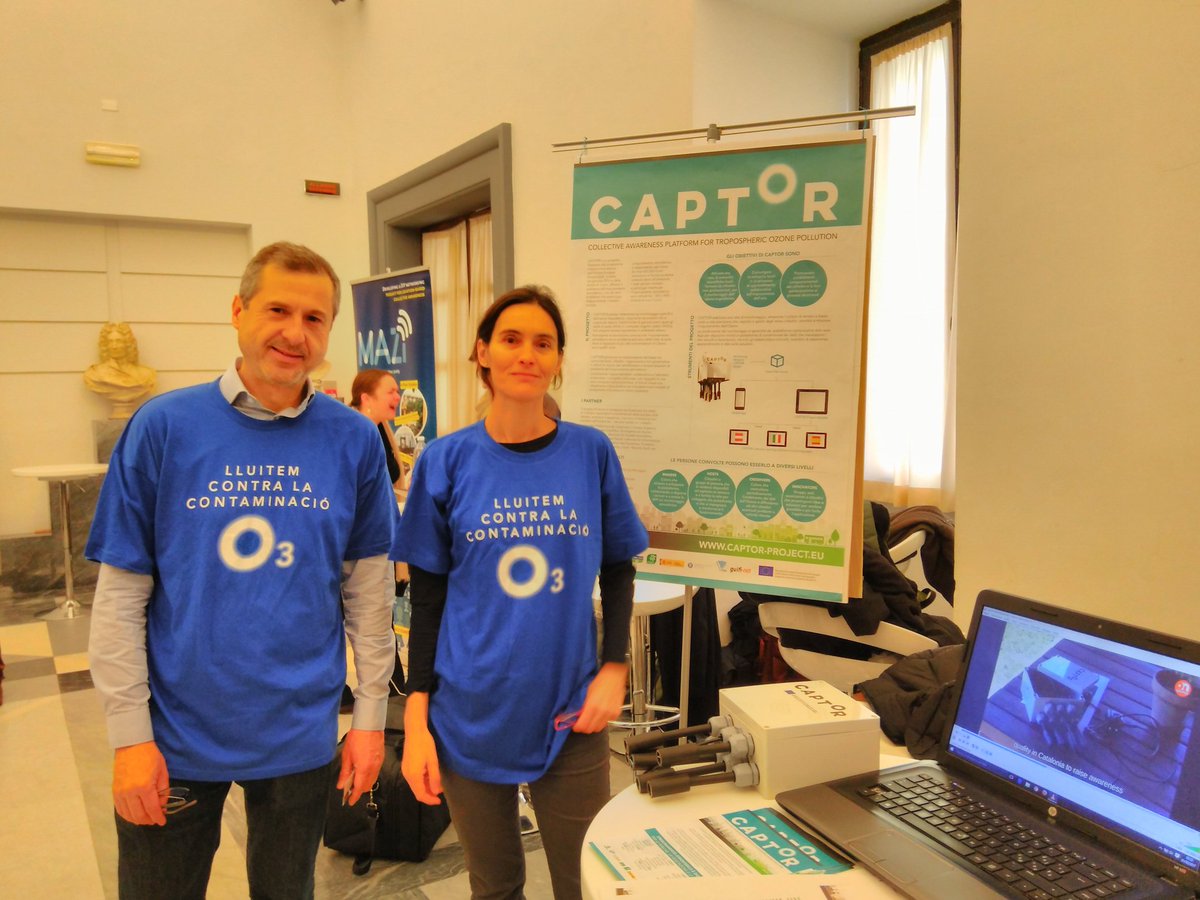 captor_air's tweet photo. #DSIFAIR2017 Rome: @captor_air team ready to share and learn from @CAPSSIEU iniciatives. Book here https://t.co/cZO1Xe8KJZ #CAPS2020EU https://t.co/lsXykG0PE5