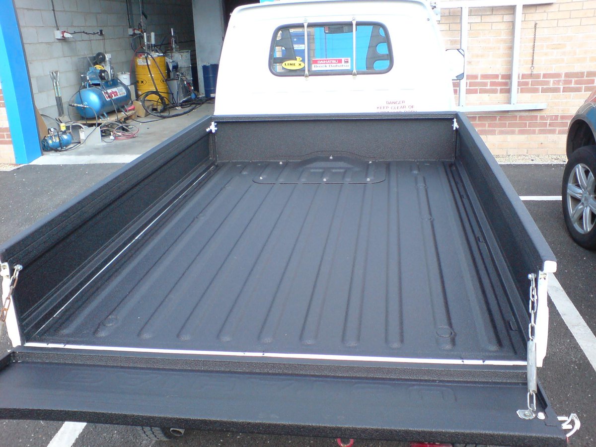 LINEXNorthDevon's tweet photo. Even the smallest of pick-ups need protecting by #LINEX https://t.co/pbcAz3Bzwh