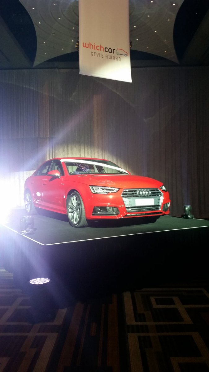 The WhichCar style award goes to <a href="/Audi/">Audi USA</a> A4! #AustralianMotorAwards #WhichCar #4x4OTY