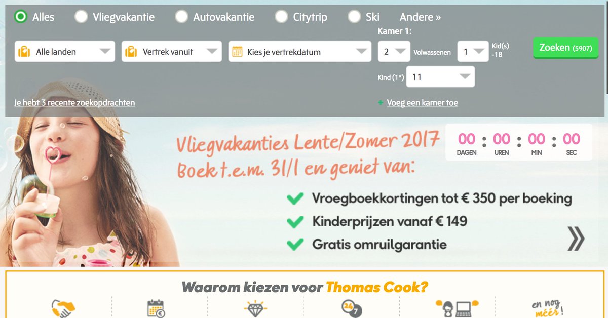 Bij #thomascook heeft de webmaster een dagje congé genomen precies :-)