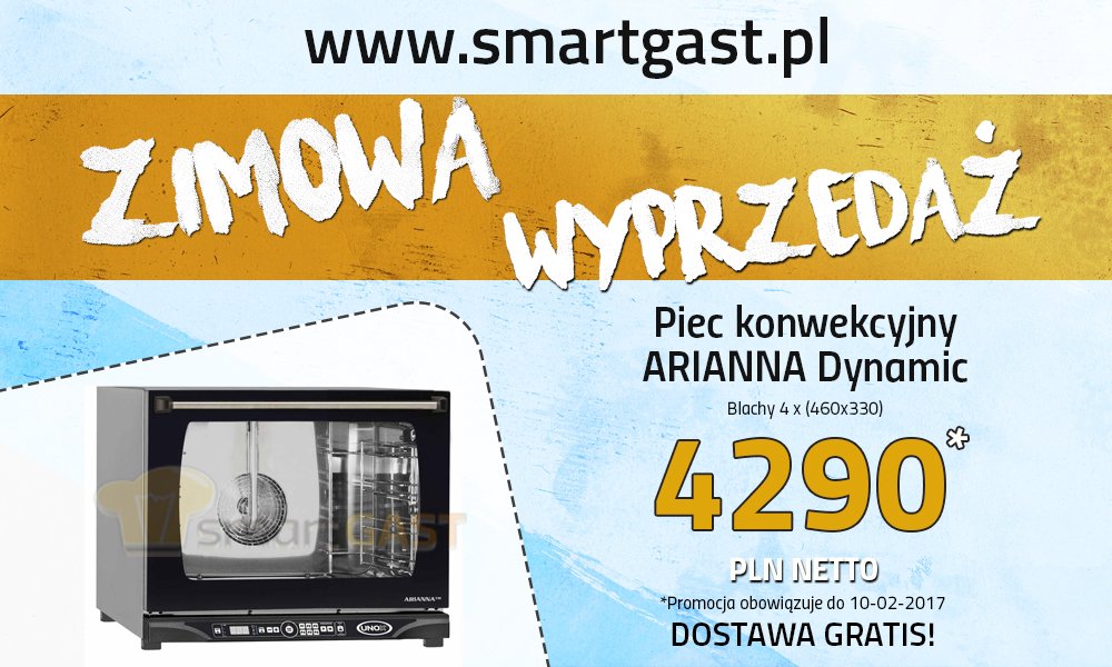 SmartGastpl's tweet photo. Piec konwekcyjny Arianna Dynamic #unox https://t.co/Hlmi7kdDFo https://t.co/9tiYSVFptS