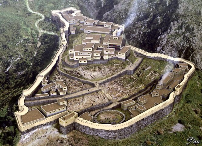quellodiarte's tweet photo. I #micenei erano una cultura terricola. Le città venivano arroccate su alture difese da mura ciclopiche costituite da grandi pietre. https://t.co/vra9ZHIeW8