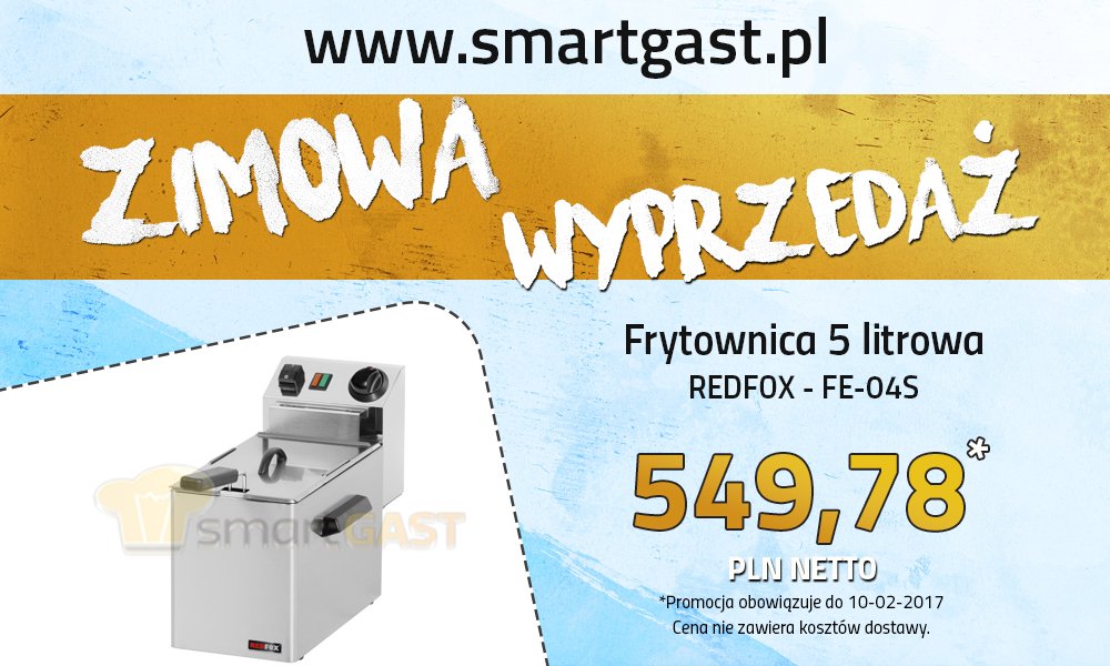SmartGastpl's tweet photo. Frytownica elektryczna FE-04S #redfox https://t.co/eq2gjdpjjx https://t.co/jtiAEZsXs2