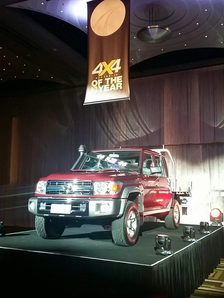 The 2017 4x4 Of The Year: Toyota Land cruiser 79 Series Double Cab GXL <a href="/Toyota_Aus/">Toyota Australia</a> #4x4oty #landcruiser #toyota #AustralianMotoringAwards