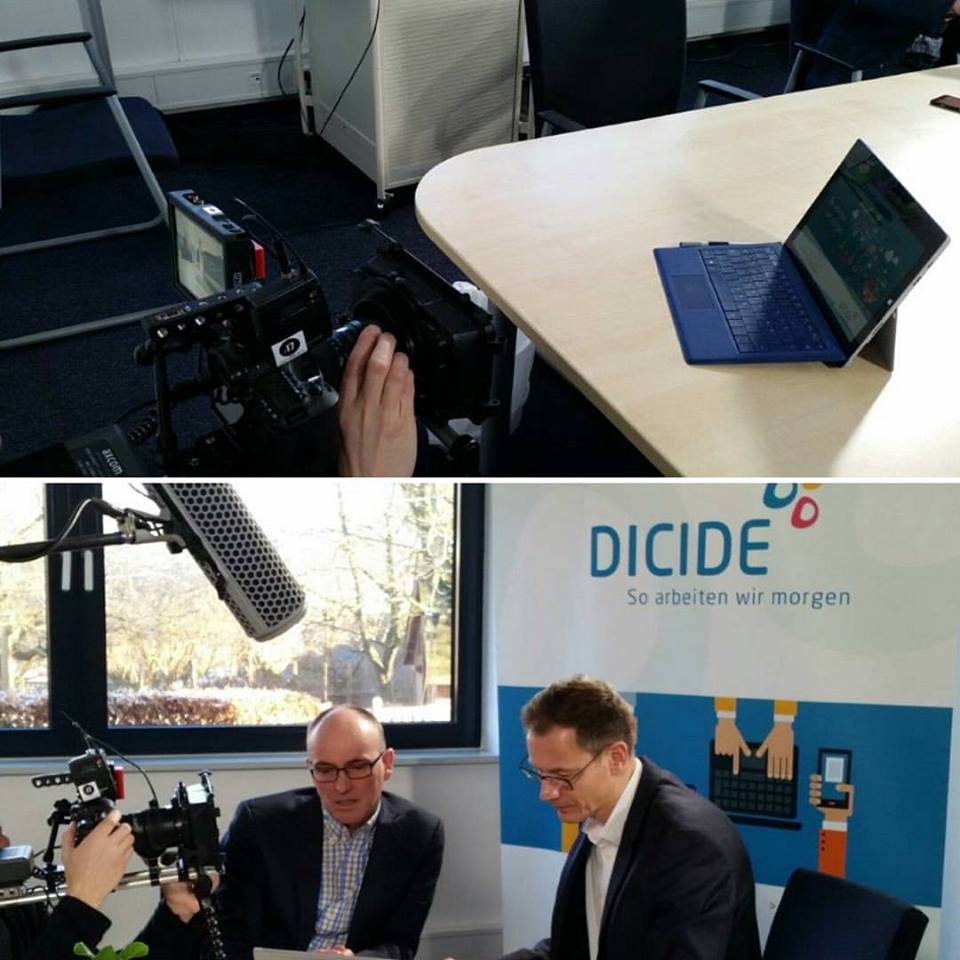 Dicide_de's tweet photo. Vor ein paar Tagen war ein Filmteam bei #Dicide. Was war denn da los..? To be continued.. https://t.co/xhxOBy1LT0