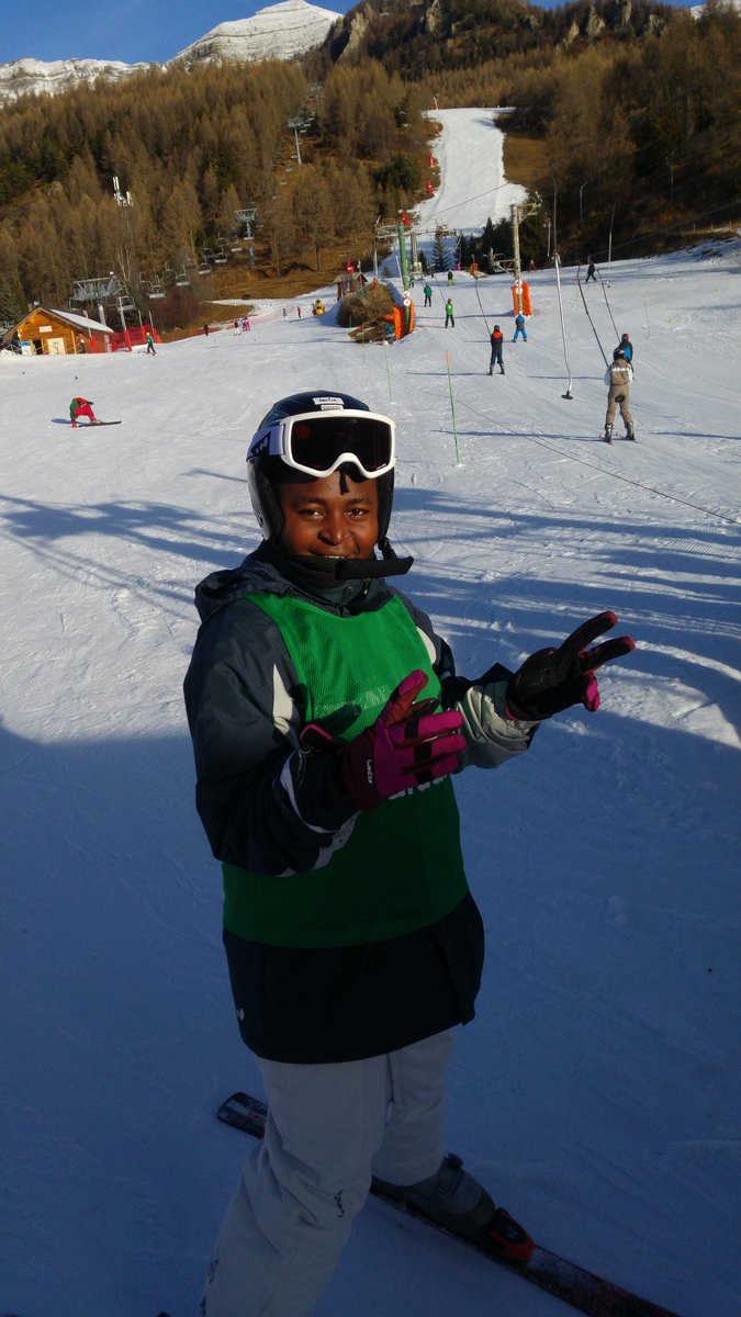 Leslie au top ! 🏂