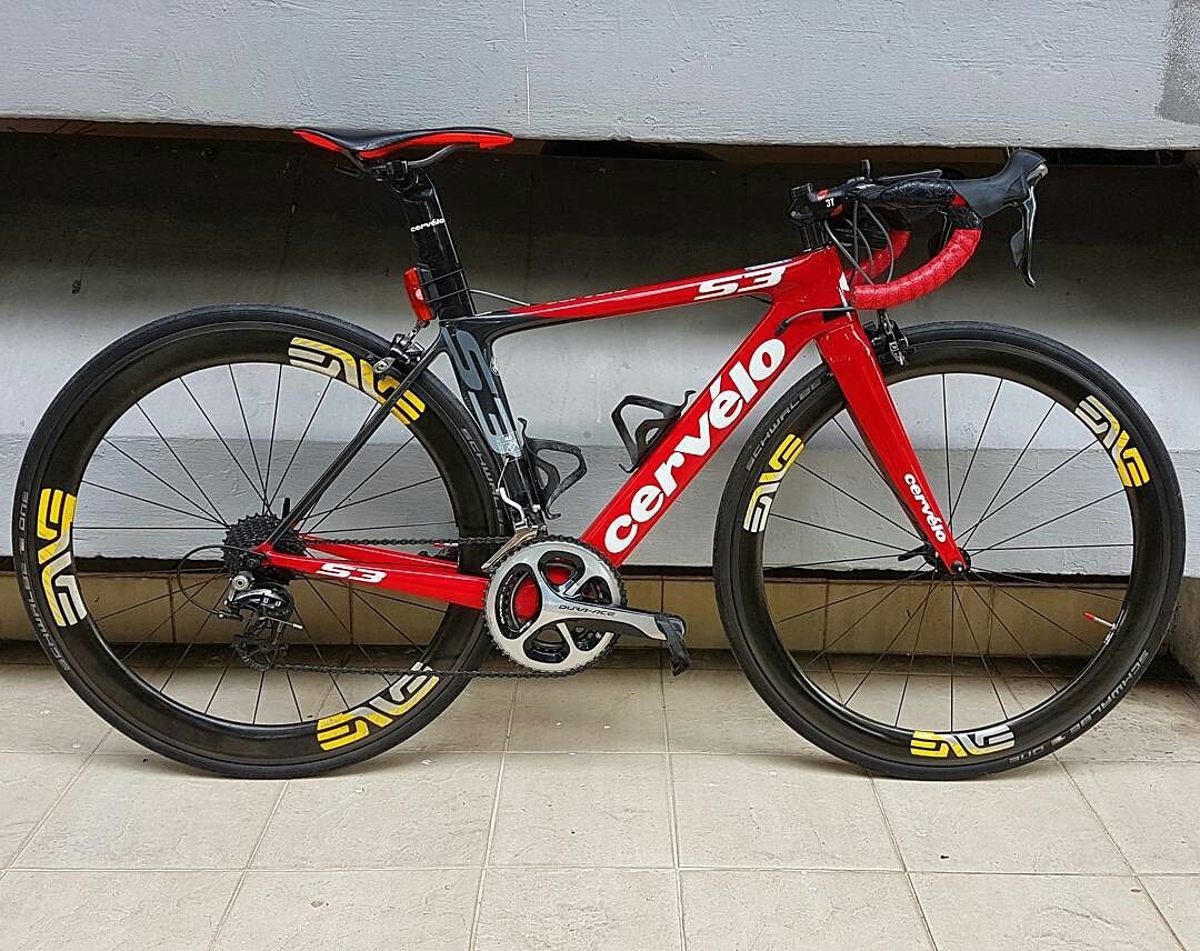 ENVE SES 4.5 wheels. Pic Instagram