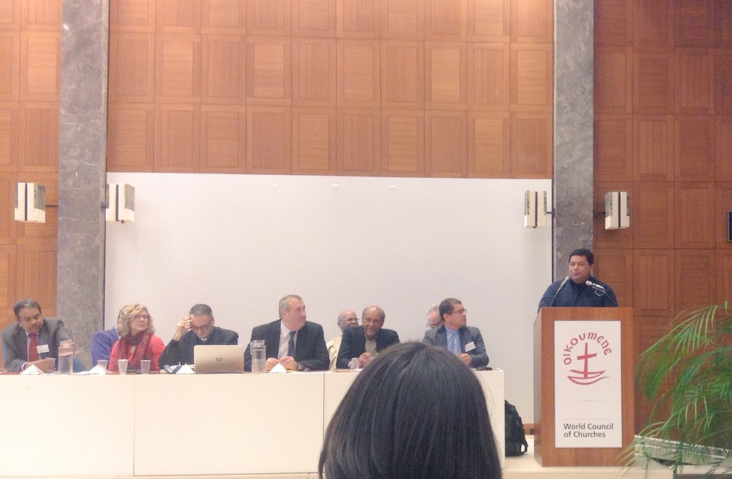 WCCclimate's tweet photo. #ParisAgreement has not removed threat of #climatechange. It remains major issue says GS of Pacific Conference of Churches
#WCC @Oikoumene https://t.co/QSNkYGwZT4