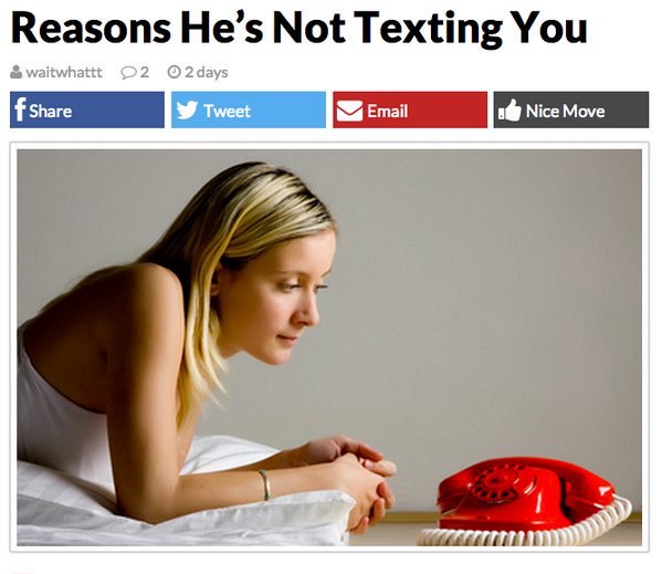 Reason 1: It's the wrong type of phone.