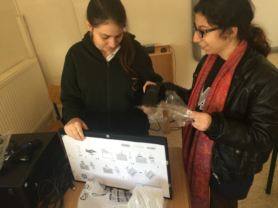 ASGSchool's tweet image. تدرب طلبة IBCP في شركة التصميم الحديث لأنظمة الكمبيوتر "MISD"، وقد انصب التدريب على أنشطة عملية كتركيب مكونات الأجهزة والبرمجيات.