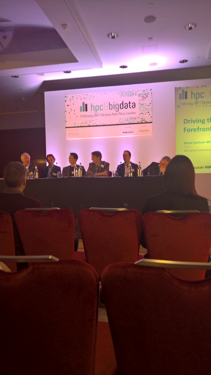 AGrant_Bull's tweet photo. At the UK HPC&amp;Big Data event listening to Daniel Zeichner, chair of the all party group on analytics #UKHPC https://t.co/uTY6KiuXTb