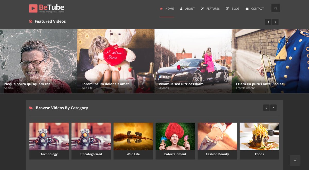BeTube - A Complex WordPress Video Theme richwp.com/betube-video-w… #webdesign #VideoMarketing #wordpress