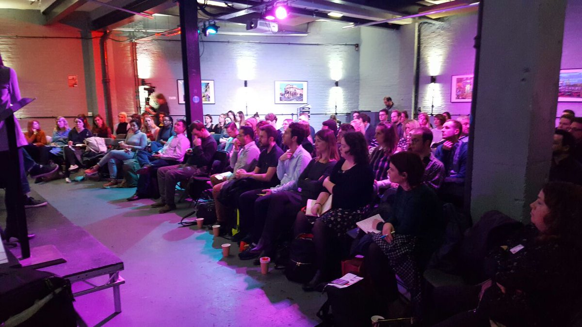 Starting the day with a breakfast conference for 120 people! We've got 3 floors of venue space you can book too hackneyhouse.london