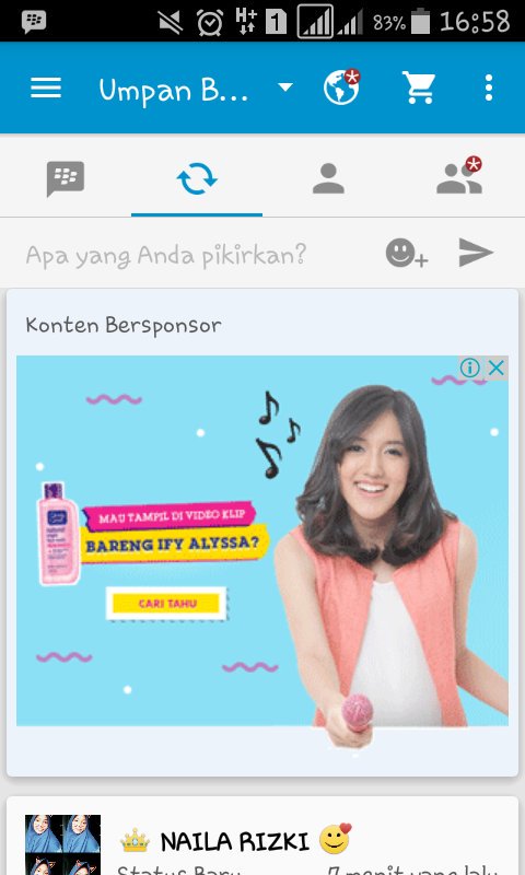 Sore teteh cantik <a href="/ifyalyssa/">Ify Alyssa</a> wajahmu ngga pernah ngga muncul disini 😂 pasti nongol kalo pas buka ini 😄😄 emes deh