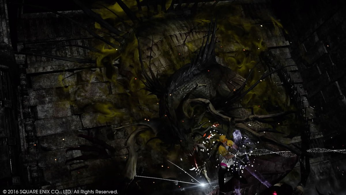 ffxvaddicted's tweet photo. #Daemonwall.. Didn't even realized the wall's moving until 3rd try. What a pain. #FF15 #PromptosPOV #PS4share https://t.co/5lEnRkMcH5