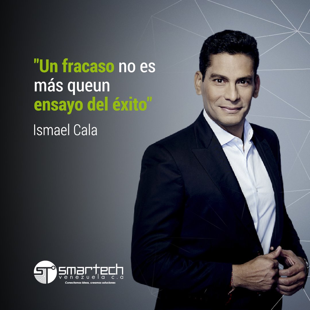 SmartechVzla's tweet photo. Sabias palabras de una persona que trabajó su éxito.  #emprendimiento #motivacion #frases #exito #frasedeldia #reflexion #liderazgo #metas https://t.co/2iQFReJif0