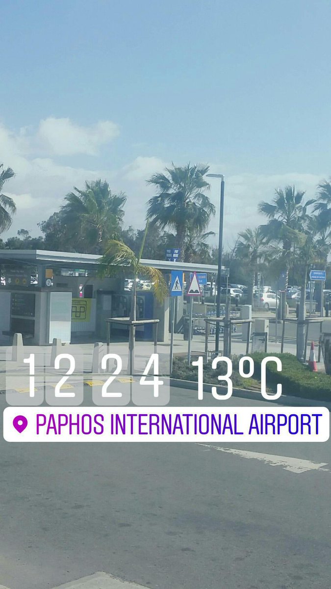 giannismour's tweet photo. Good morning from #Paphosairport and have a nice #February @CyprusAeropolis #Cyprus #CyprusRt https://t.co/clftr3MCW4