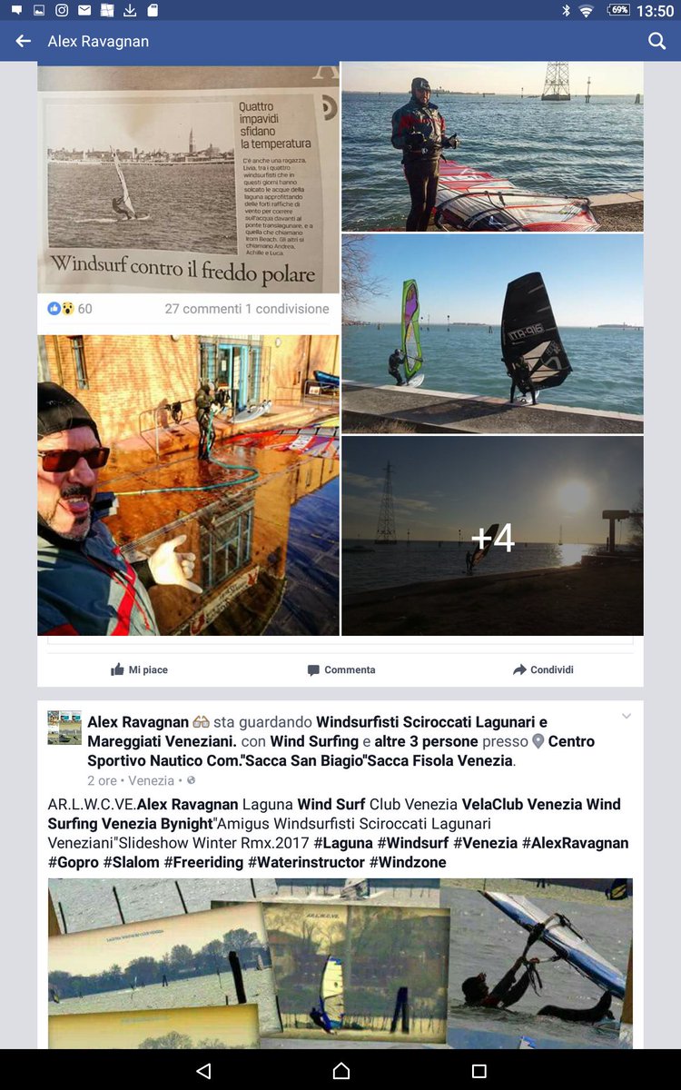 AlexRavagnan's tweet photo. @AlexRavagnan @4Windsurf @Worldwindsurf #Laguna #Windsurf #Venezia #Winter #Alexravagnan #WindZone #Waterinstructor https://t.co/JEjymqKdlB