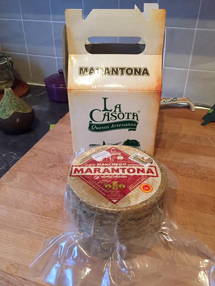Manchegoshop's tweet photo. First shipment to Scotland from @Manchegoshop.Thanks to Raquel for these photos.Imagine being away from home and receiving a manchego cheese https://t.co/2Hndyosg1h