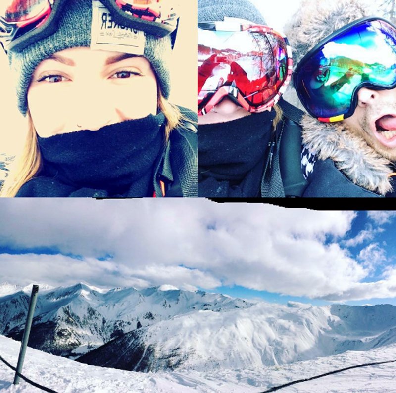 Marticalpz95's tweet photo. No he podido subirla antes, pero aquí está. Día increíble de nieve junto a mi marido XD mucho frío pero, repetiría encantada. https://t.co/YDNYM4Ft5P