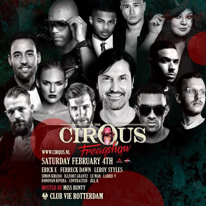 DJLeMar's tweet photo. The CIRQUS this saturday at Club Vie Rotterdam 🔥 https://t.co/wB9hcfPTEJ