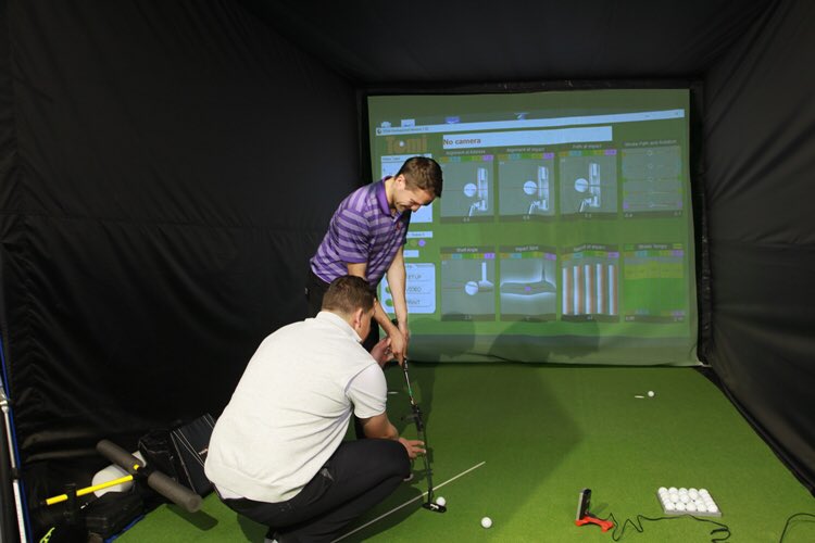 Weather bad outside come and do some practice in the warmth @uniongolfltd <a href="/shirleygolfclub/">Shirley Golf Club</a> #swingstudio #practice
